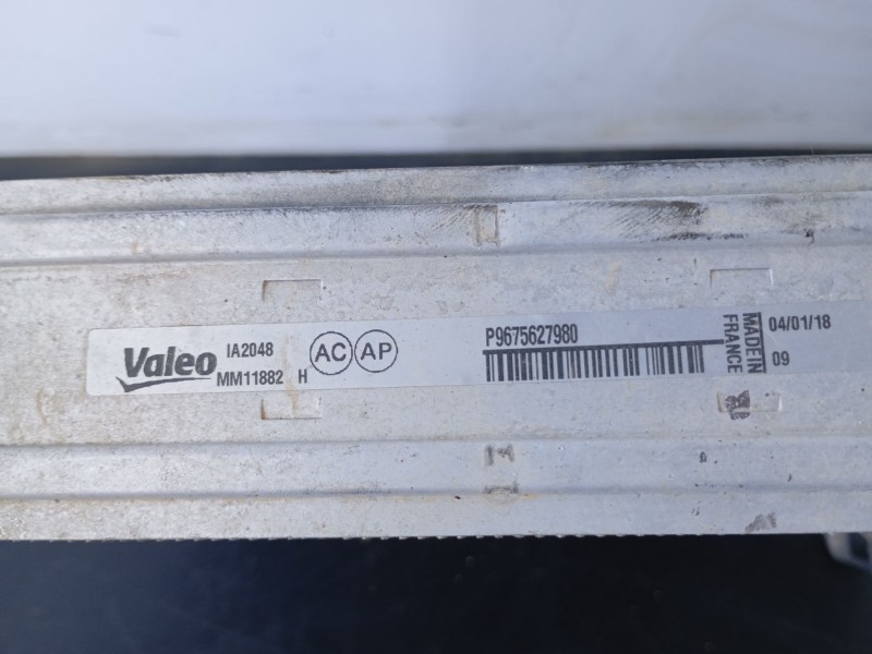 Recambio de intercooler para peugeot 5008 ii (mc_, mj_, mr_, m4_) 1.5 bluehdi 130 (mcyhzj, mcyhzr, mcyhzx) referencia OEM IAM   