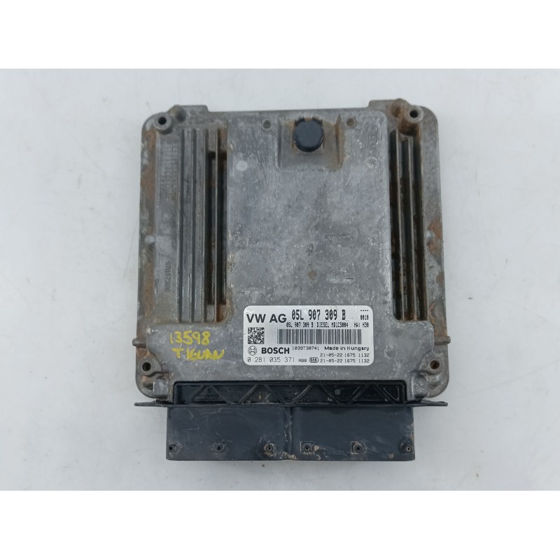 Recambio de centralita motor uce para volkswagen tiguan (ad1, ax1) 2.0 tdi 4motion referencia OEM IAM 05L907309B 0281035371 