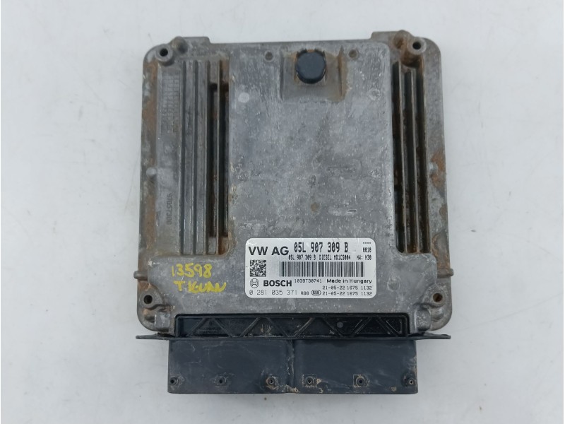 Recambio de centralita motor uce para volkswagen tiguan (ad1, ax1) 2.0 tdi 4motion referencia OEM IAM 05L907309B 0281035371 