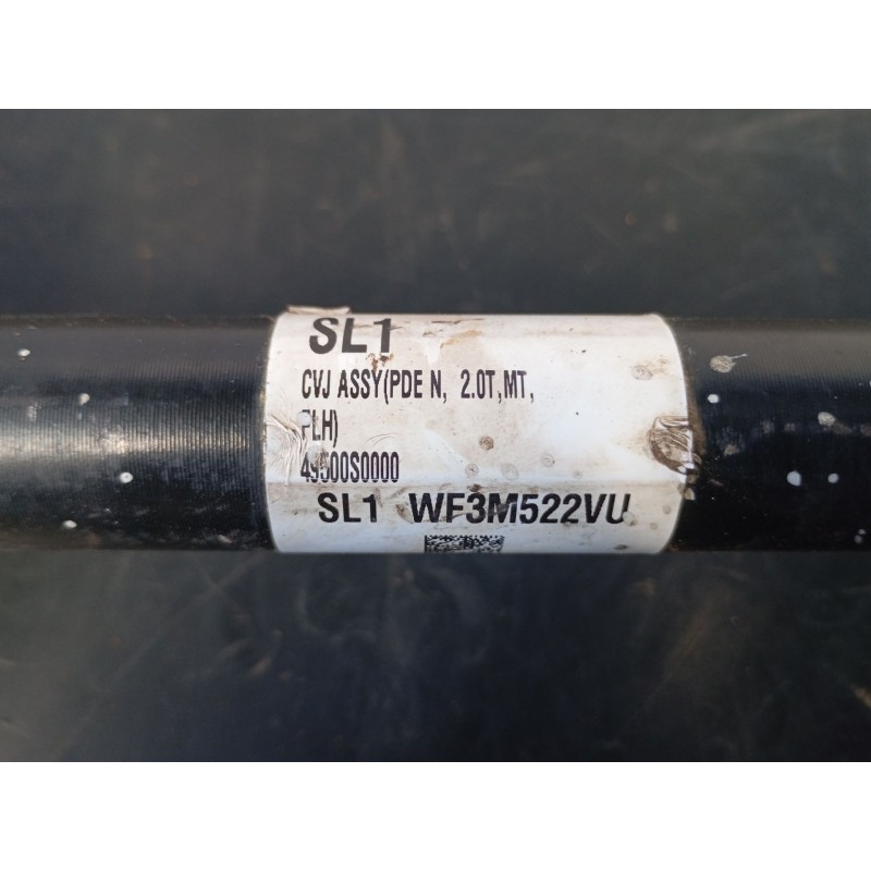 Recambio de transmision delantera izquierda para hyundai i30 (pde, pd, pden) 2.0 n referencia OEM IAM 49500S0000  