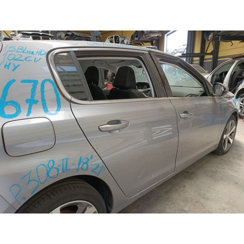 Recambio de puerta trasera derecha para peugeot 308 ii (lb_, lp_, lw_, lh_, l3_) 1.5 bluehdi 100 referencia OEM IAM   