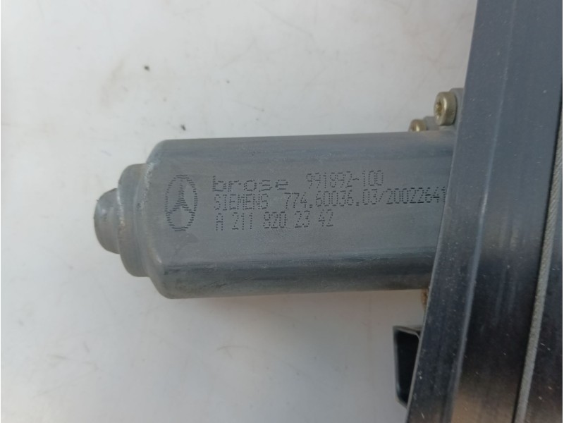 Recambio de elevalunas trasero izquierdo para mercedes-benz clase e (w211) berlina e320 cdi referencia OEM IAM A2118202342  