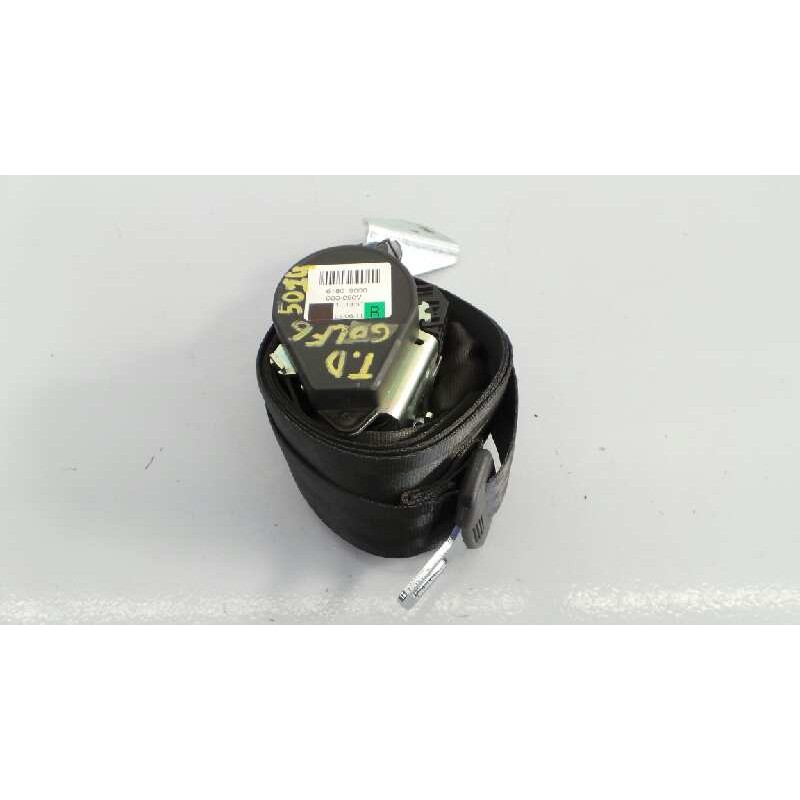 Recambio de cinturon seguridad trasero derecho para volkswagen golf vi (5k1) rabbit bluemotion referencia OEM IAM 1K6857806AA  