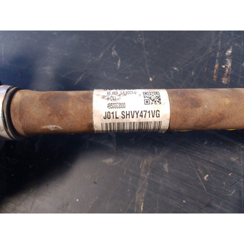 Recambio de transmision delantera izquierda para hyundai ioniq hybrid referencia OEM IAM 49501G2000  P1-B6-43