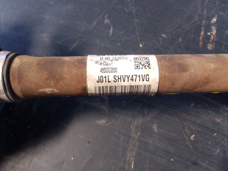 Recambio de transmision delantera izquierda para hyundai ioniq hybrid referencia OEM IAM 49501G2000  P1-B6-43