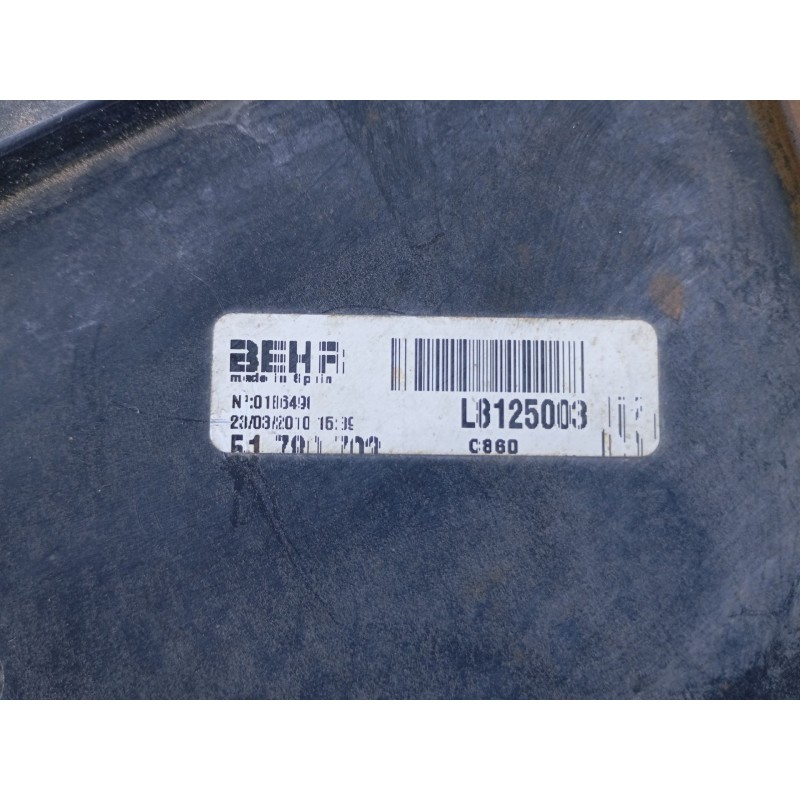 Recambio de electroventilador para fiat fiorino sx familiar referencia OEM IAM 51854570 V0535001 