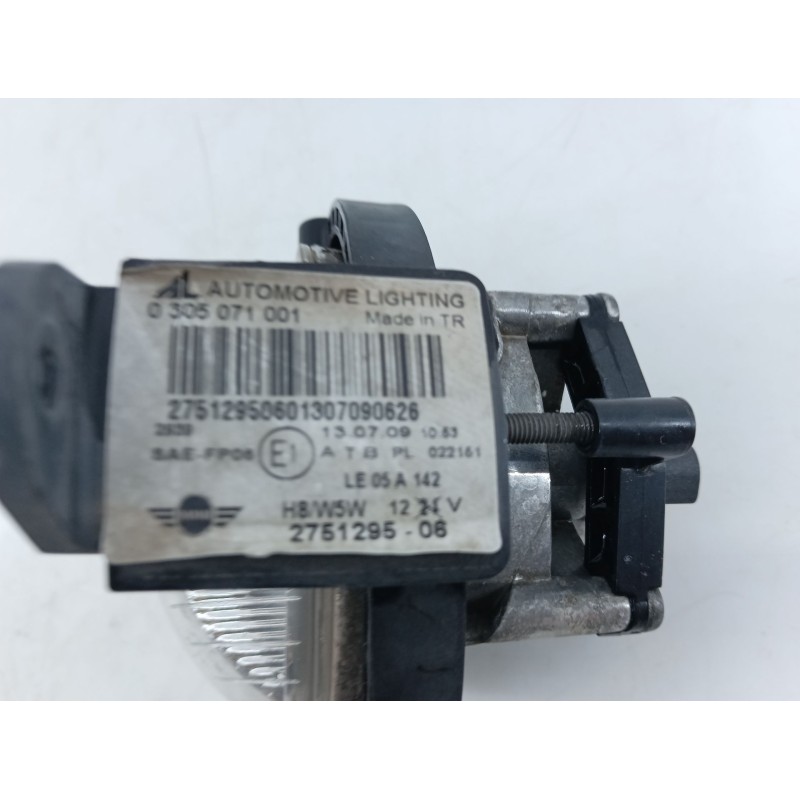 Recambio de faro antiniebla derecho para mini mini (r56) one referencia OEM IAM   