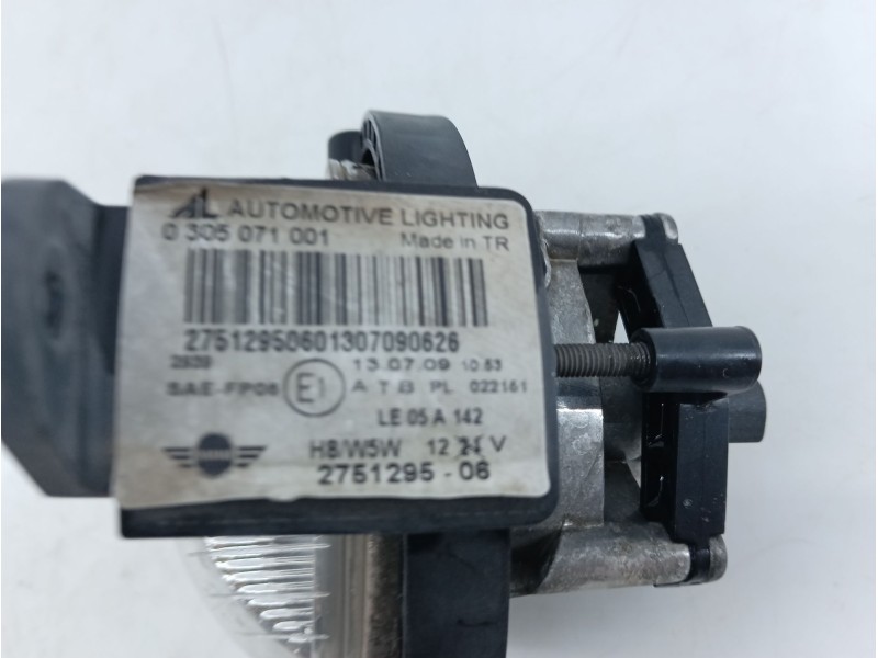 Recambio de faro antiniebla derecho para mini mini (r56) one referencia OEM IAM   