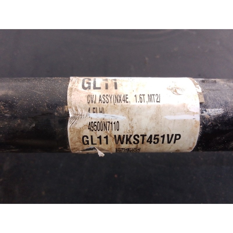 Recambio de transmision delantera izquierda para hyundai tucson (nx4e, nx4a) 1.6 t-gdi referencia OEM IAM   