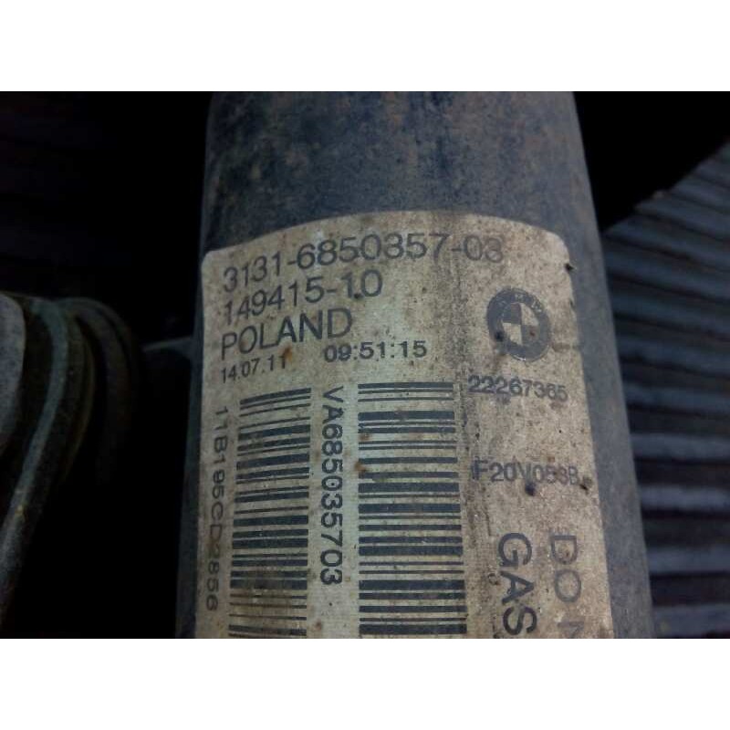 Recambio de amortiguador delantero derecho para bmw serie 1 lim. (f20) 118d referencia OEM IAM 3131685035703 14941510 P1-B4-19