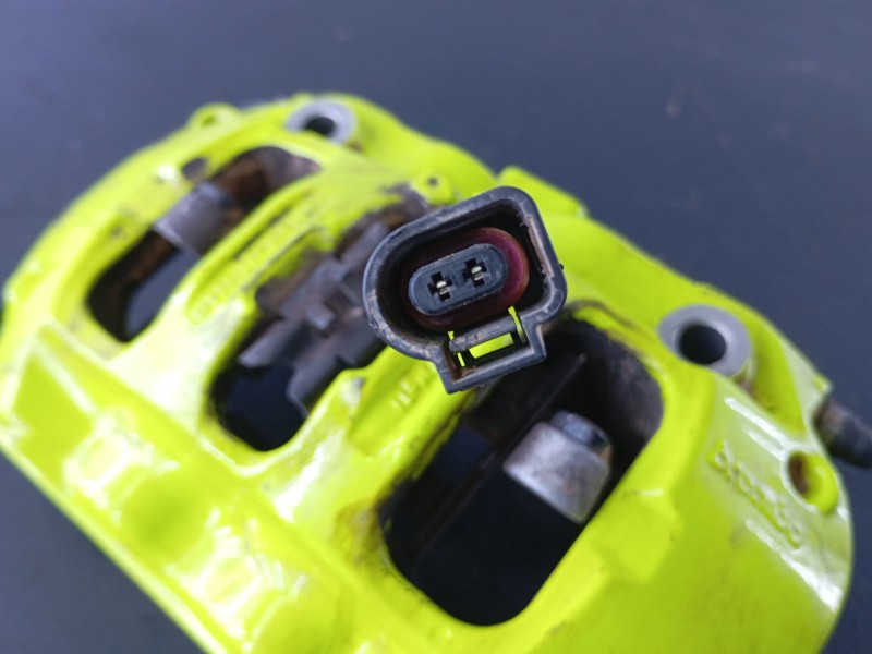 Recambio de pinza freno trasera izquierda para porsche cayenne coupe (9yb) 3.0 e-hybrid awd referencia OEM IAM 9Y0615403DE  P1-A