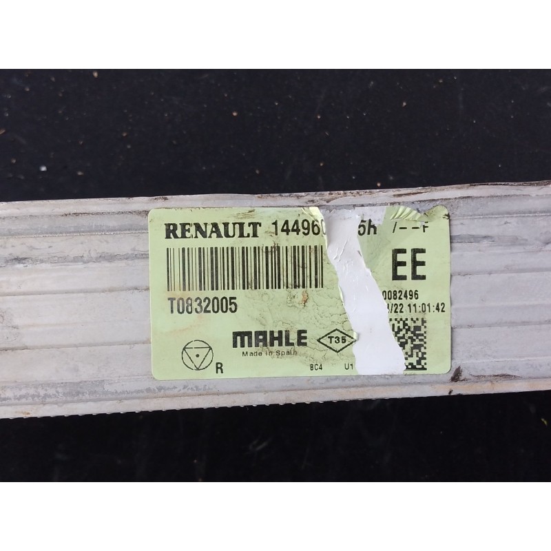Recambio de intercooler para renault master kombi l2h2 3,3t referencia OEM IAM 144960015R T0832003 