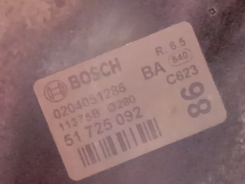 Recambio de servofreno para peugeot boxer furgoneta 2.2 hdi 100 referencia OEM IAM 51725082 0204051286 