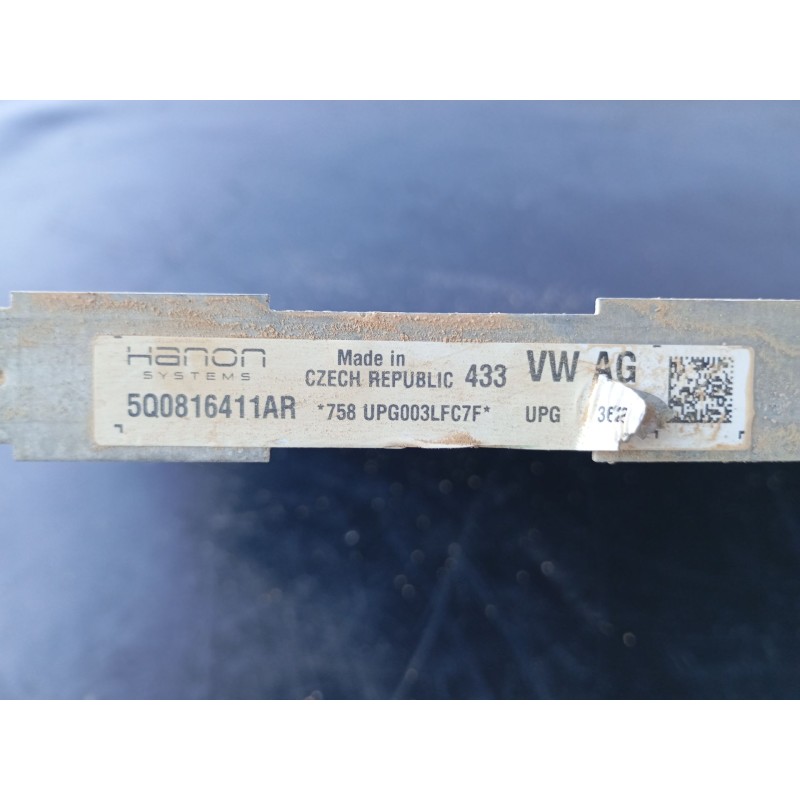 Recambio de condensador / radiador aire acondicionado para skoda karoq (nu7, nd7) 1.5 tsi referencia OEM IAM 5Q0816411AR  