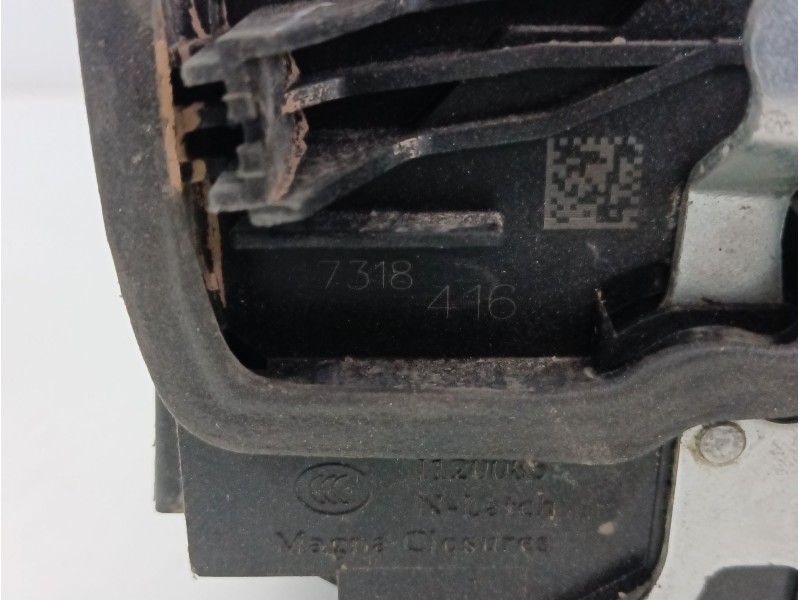 Recambio de cerradura puerta delantera derecha para bmw x4 (f26) xdrive 20 d referencia OEM IAM 7318416  E1-A3-4-1