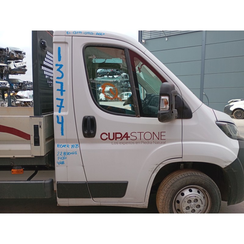 Recambio de puerta delantera derecha para peugeot boxer caja/chasis 2.2 bluehdi 140 referencia OEM IAM   