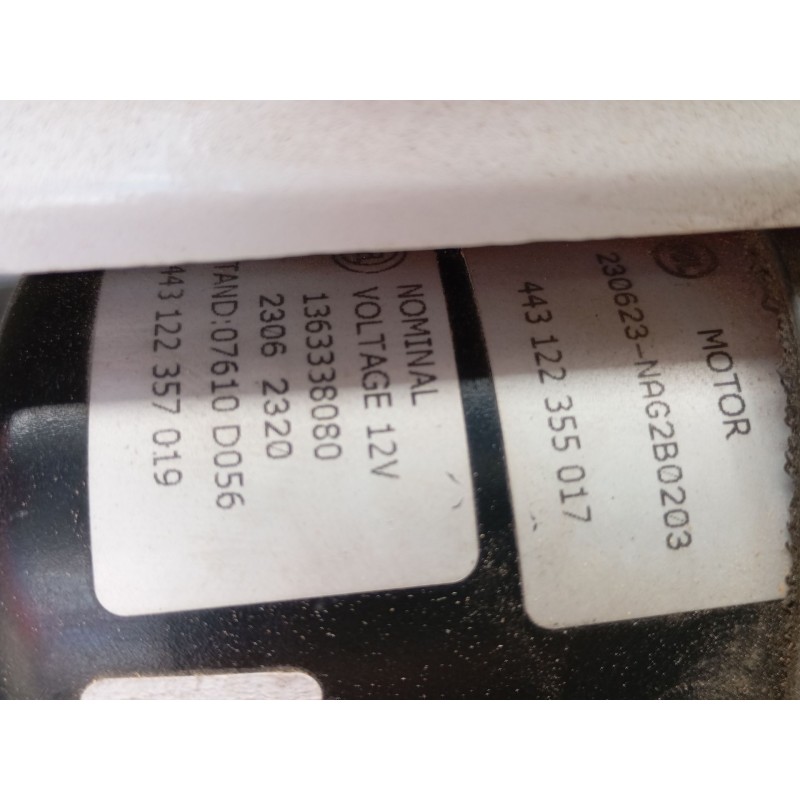 Recambio de motor limpia delantero para peugeot boxer caja/chasis 2.2 bluehdi 140 referencia OEM IAM   