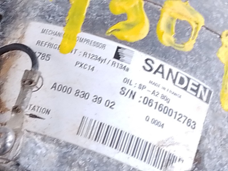 Recambio de compresor aire acondicionado para mercedes-benz glc (x253) 220 d 4-matic (253.905, 253.903) referencia OEM IAM A0008