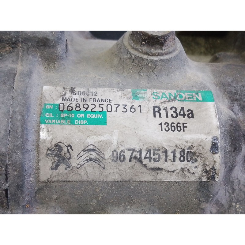 Recambio de compresor aire acondicionado para citroën c5 iii break (rw_) 2.0 hdi 165 referencia OEM IAM   