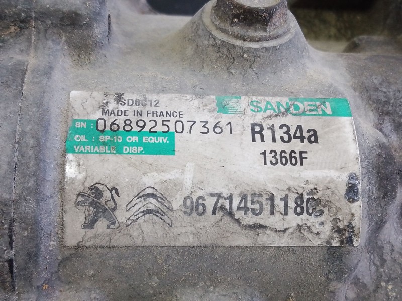 Recambio de compresor aire acondicionado para citroën c5 iii break (rw_) 2.0 hdi 165 referencia OEM IAM   