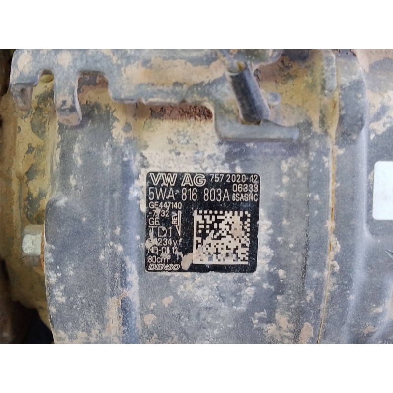 Recambio de compresor aire acondicionado para volkswagen golf viii (cd1, da1) 1.0 tsi referencia OEM IAM   