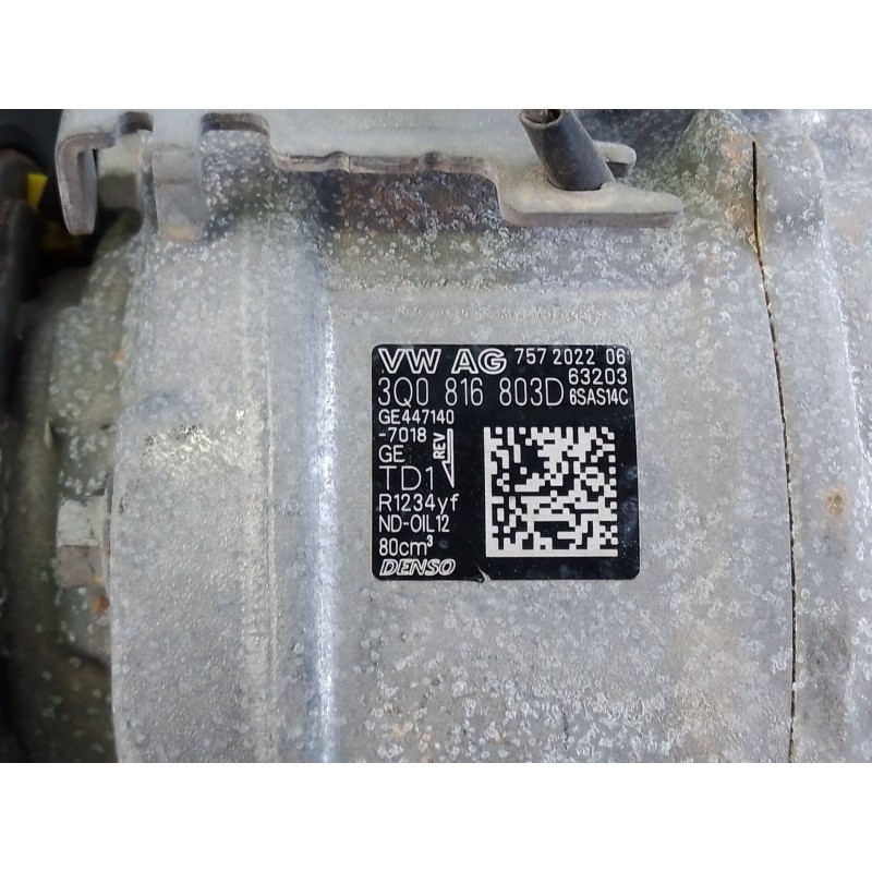 Recambio de compresor aire acondicionado para audi a3 sportback (8ya, 8yf) 30 tdi referencia OEM IAM   