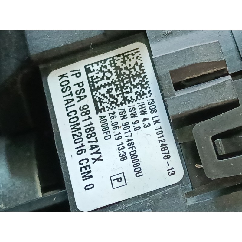 Recambio de anillo airbag para opel crossland x / crossland (p17, p2qo) 1.2 (75) referencia OEM IAM   