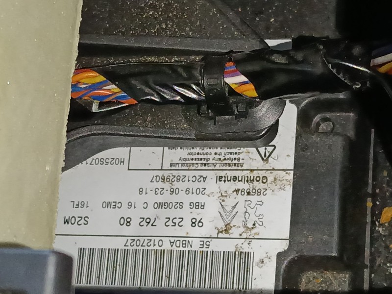 Recambio de kit airbag para opel crossland x / crossland (p17, p2qo) 1.2 (75) referencia OEM IAM   