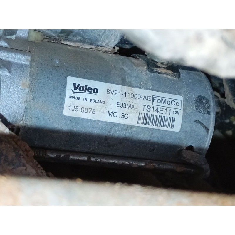 Recambio de motor arranque para ford tourneo courier b460 monospace 1.5 tdci referencia OEM IAM 8V2111000AE  