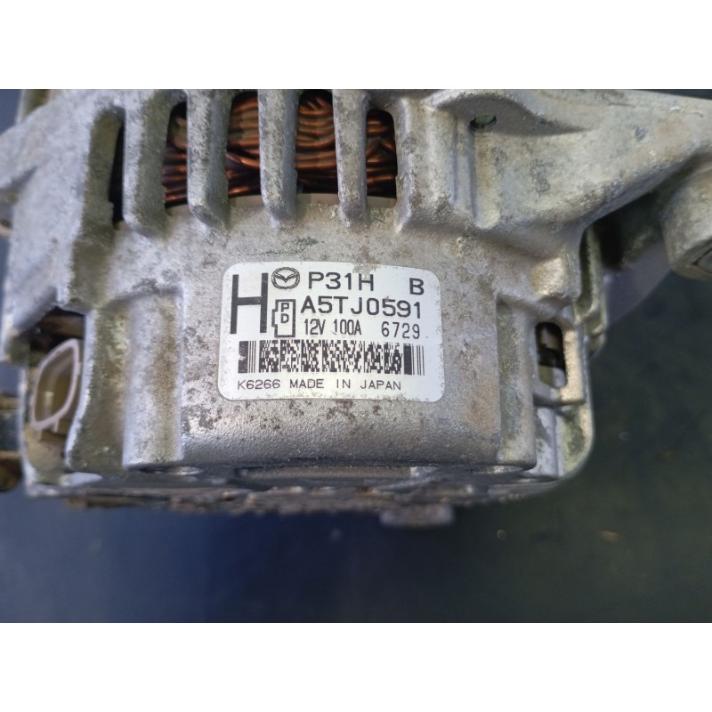 Recambio de alternador para mazda cx-3 (dk) 2.0 skyactiv-g (dk5w, dk6w) referencia OEM IAM A5TJ0591  