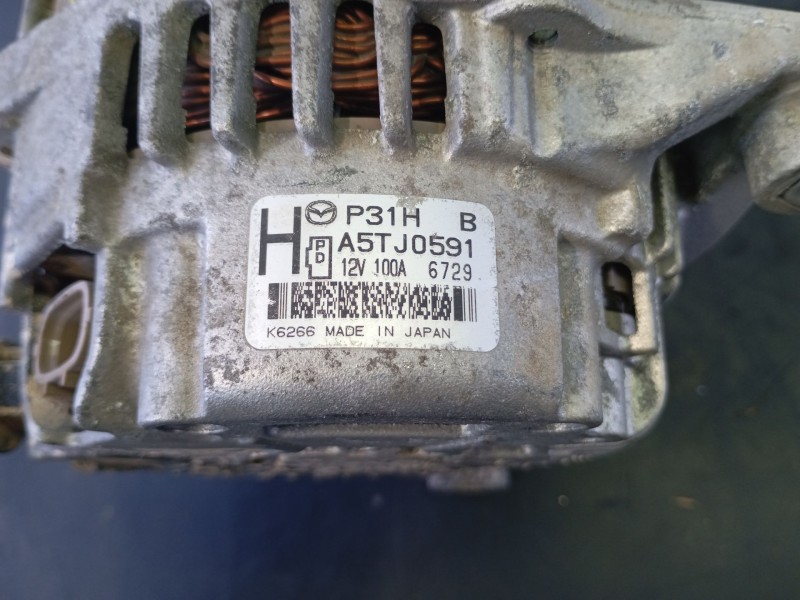 Recambio de alternador para mazda cx-3 (dk) 2.0 skyactiv-g (dk5w, dk6w) referencia OEM IAM A5TJ0591  