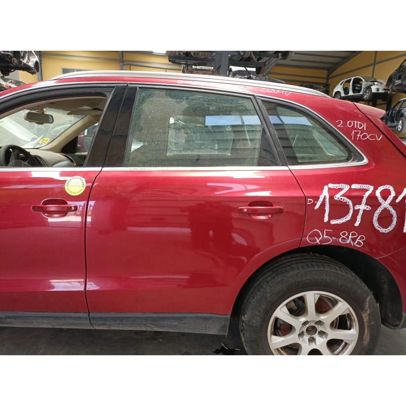 Recambio de puerta trasera izquierda para audi q5 (8rb) 2.0 tdi quattro referencia OEM IAM   