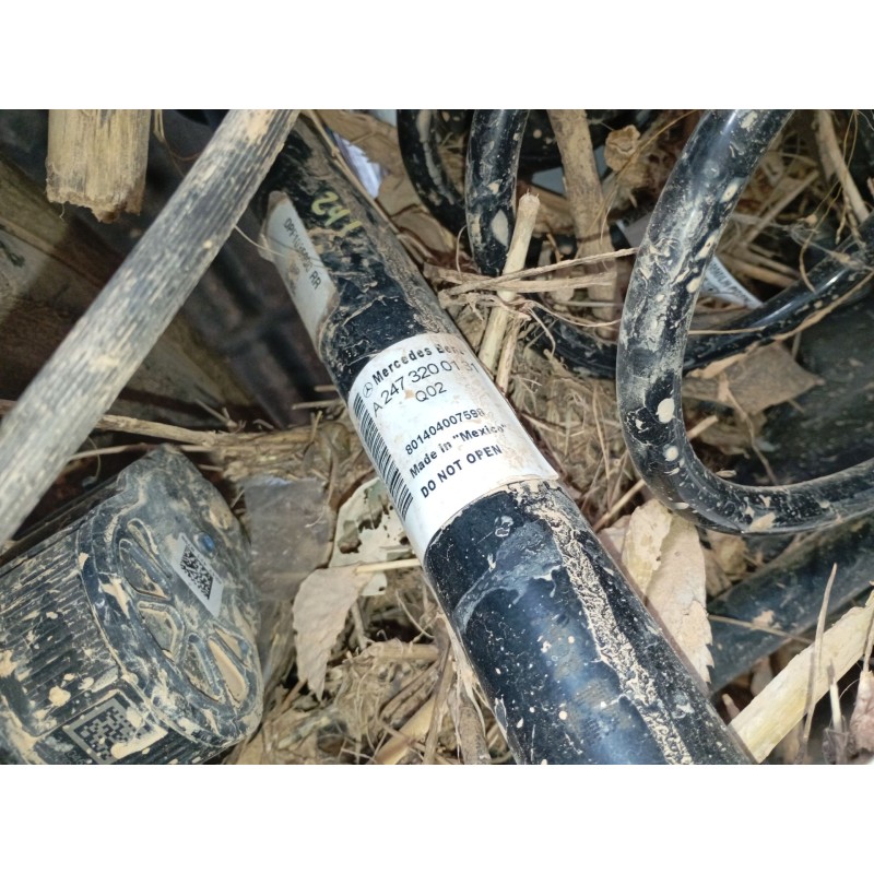 Recambio de amortiguador trasero izquierdo para mercedes-benz glb (x247) glb 250 4-matic (247.647) referencia OEM IAM A247320013