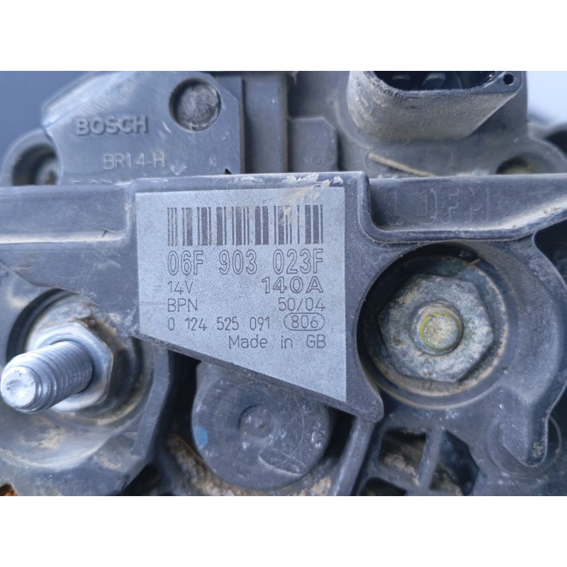 Recambio de alternador para audi a3 (8p1) 2.0 tdi 16v referencia OEM IAM   