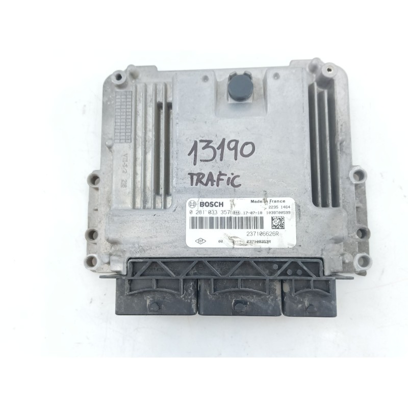 Recambio de centralita motor uce para renault trafic iii autobús (jg_) 1.6 dci 125 (jgmh) referencia OEM IAM 237106626R 02810333