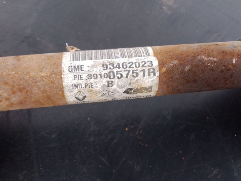 Recambio de transmision delantera derecha para renault trafic iii autobús (jg_) 2.0 dci 110 (jgmw) referencia OEM IAM   