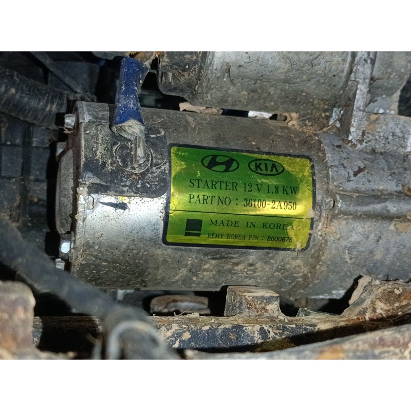 Recambio de motor arranque para hyundai tucson (tl, tle) 1.7 crdi referencia OEM IAM 361002A950  