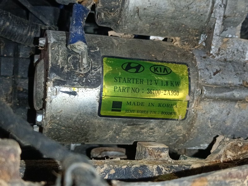 Recambio de motor arranque para hyundai tucson (tl, tle) 1.7 crdi referencia OEM IAM 361002A950  