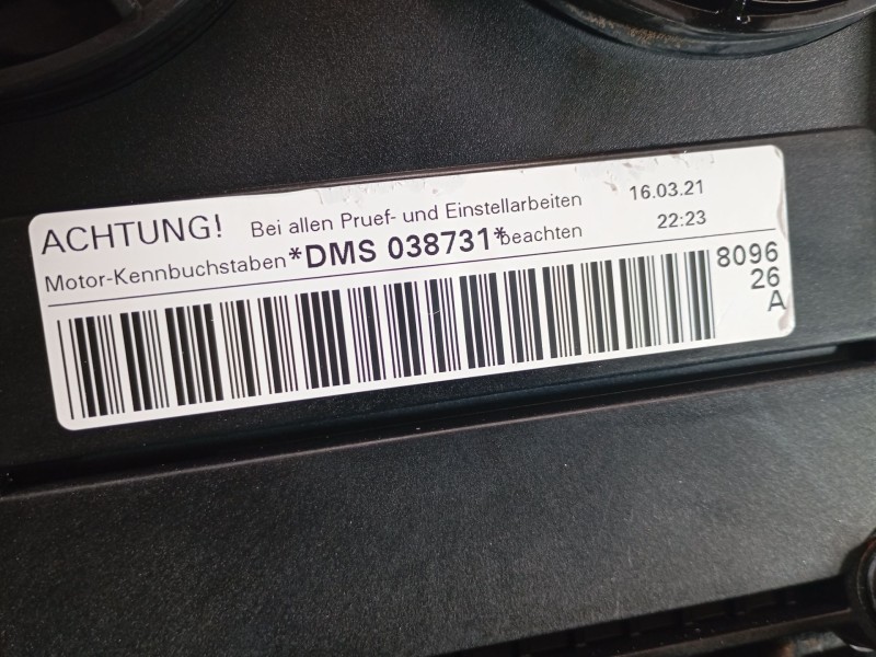 Recambio de motor completo para audi a5 sportback (f5a, f5f) 40 tfsi mild hybrid referencia OEM IAM DMS  