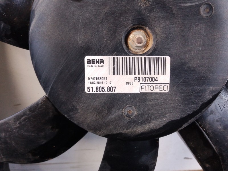 Recambio de electroventilador para citroën nemo monospace 1.3 hdi 80 referencia OEM IAM   