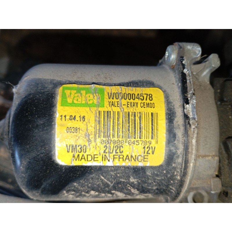 Recambio de motor limpia delantero para citroën c3 ii (sc_) 1.2 vti 82 referencia OEM IAM W000004578  