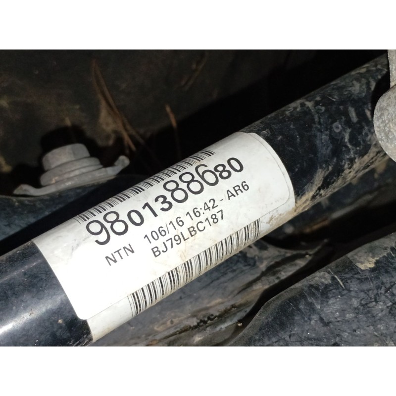 Recambio de transmision delantera derecha para citroën c3 ii (sc_) 1.2 vti 82 referencia OEM IAM 9801388680  