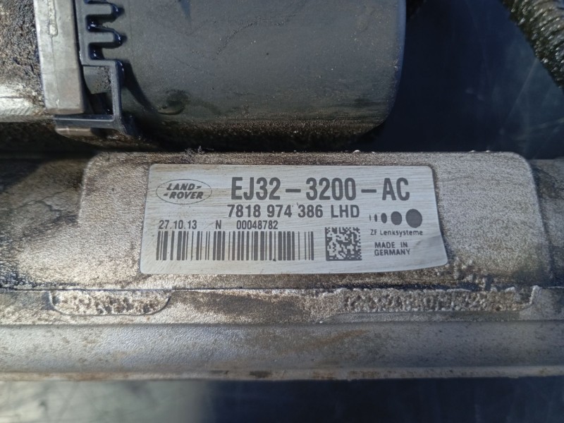 Recambio de cremallera direccion para land rover range rover evoque (l538) 2.2 d 4x4 referencia OEM IAM   