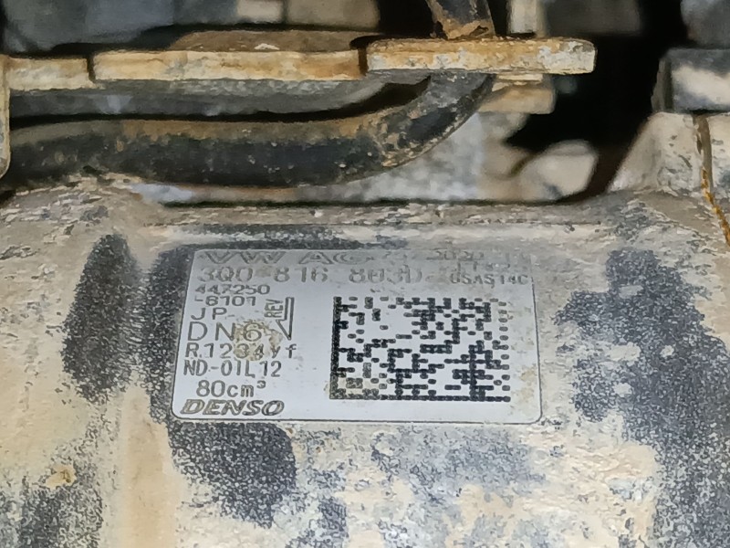 Recambio de compresor aire acondicionado para audi q2 (gab, gag) 30 tfsi referencia OEM IAM   