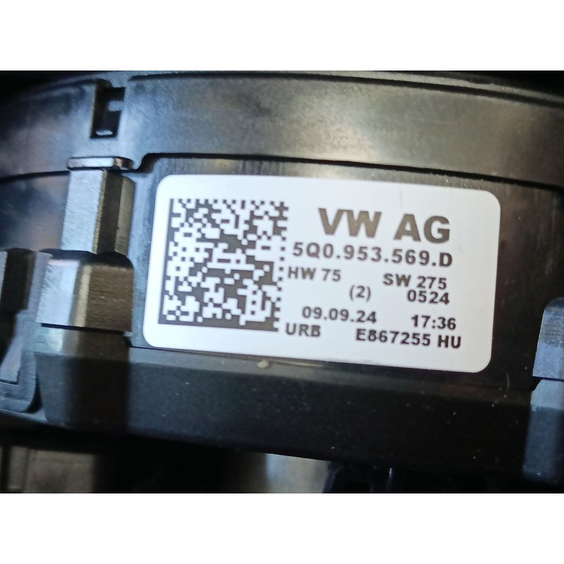 Recambio de anillo airbag para skoda scala (nw1) 1.5 tsi referencia OEM IAM 5Q0953569D  