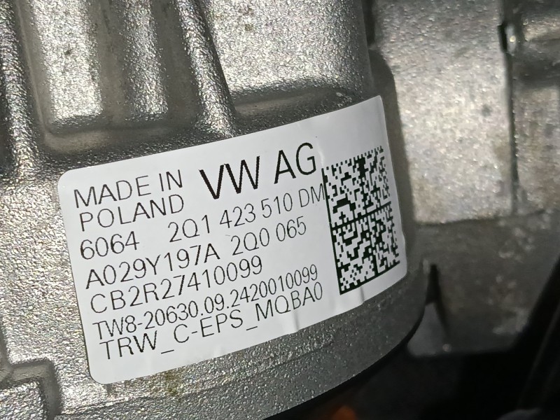 Recambio de columna direccion para skoda scala (nw1) 1.5 tsi referencia OEM IAM   