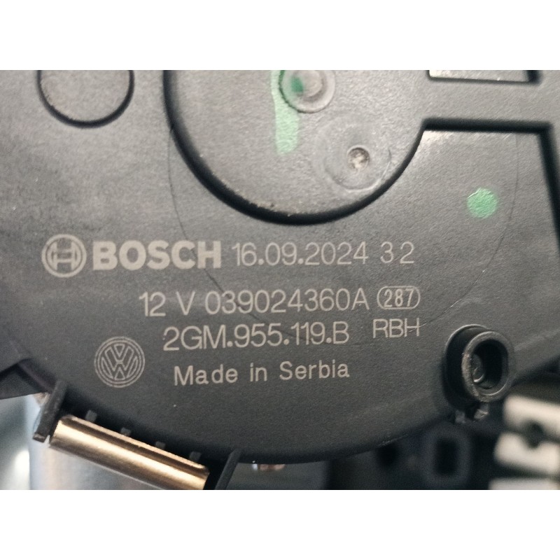 Recambio de motor limpia delantero para skoda scala (nw1) 1.5 tsi referencia OEM IAM 2GM955119B  