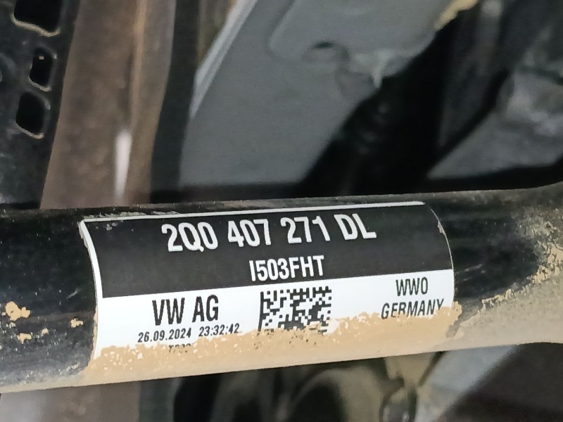 Recambio de transmision delantera izquierda para skoda scala (nw1) 1.5 tsi referencia OEM IAM 2Q0407271DL  