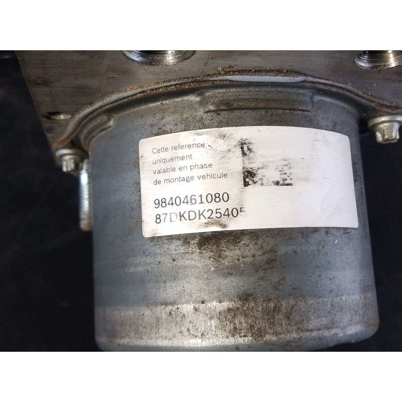 Recambio de abs para fiat scudo furgoneta 2.0 multijet 145 (506) referencia OEM IAM 9840461080 9834920780 