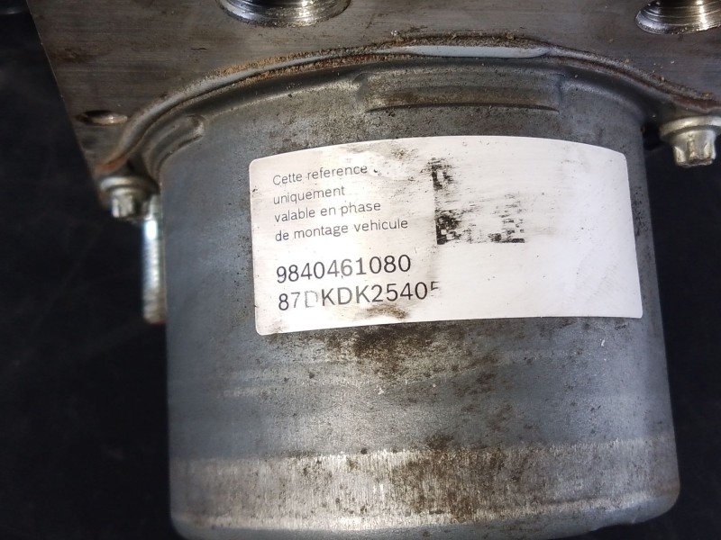 Recambio de abs para fiat scudo furgoneta 2.0 multijet 145 (506) referencia OEM IAM 9840461080 9834920780 